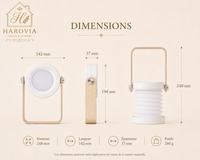 Lanterne LED portable multifonction