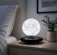 Lune flottante en Lévitation Magnétique