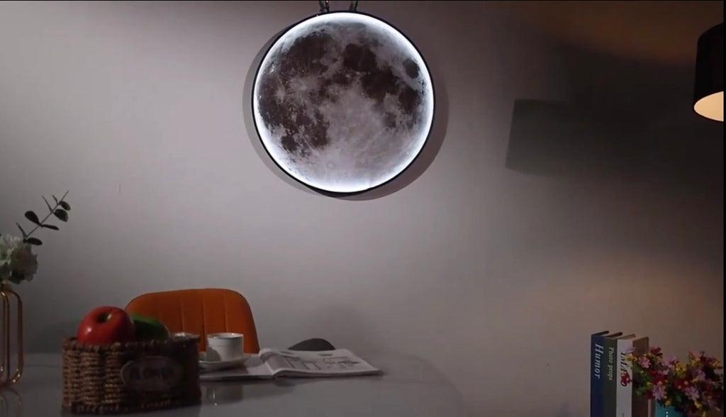 Applique Murale Lune LED - Éclairage d'ambiance design