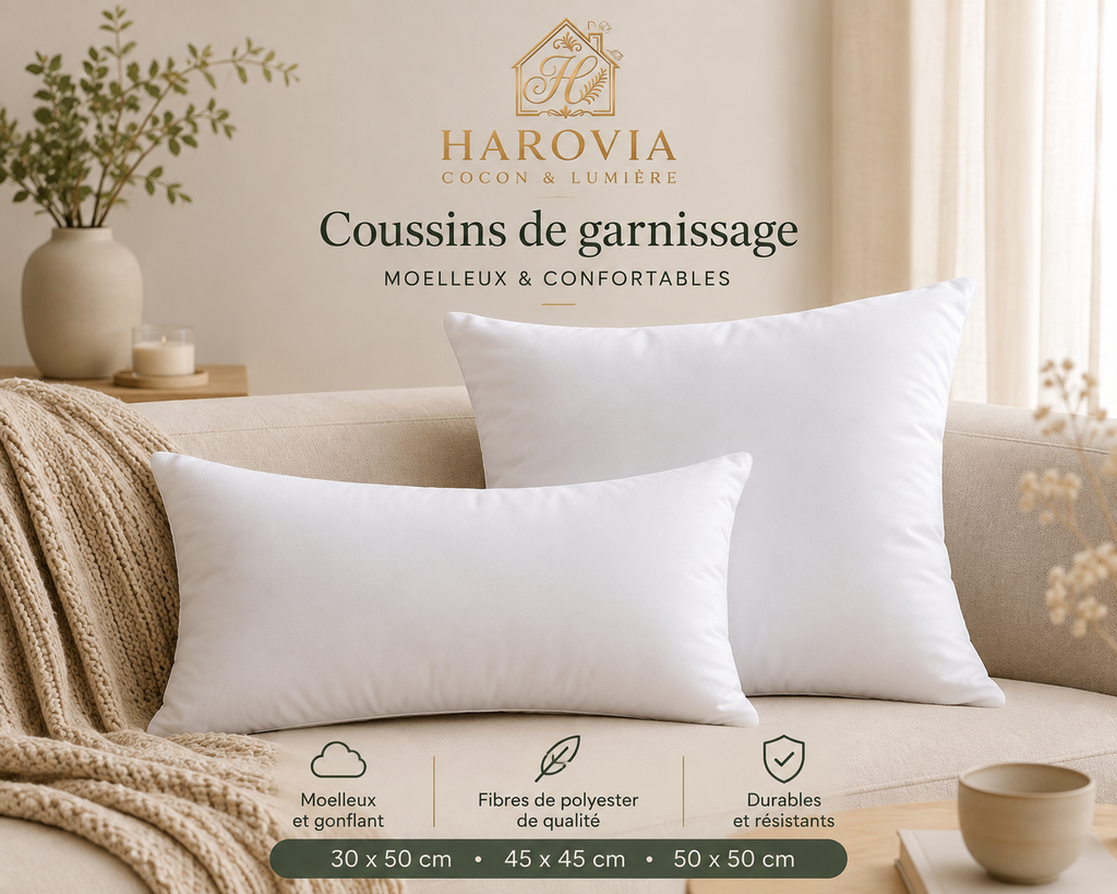 Coussin de garnissage moelleux