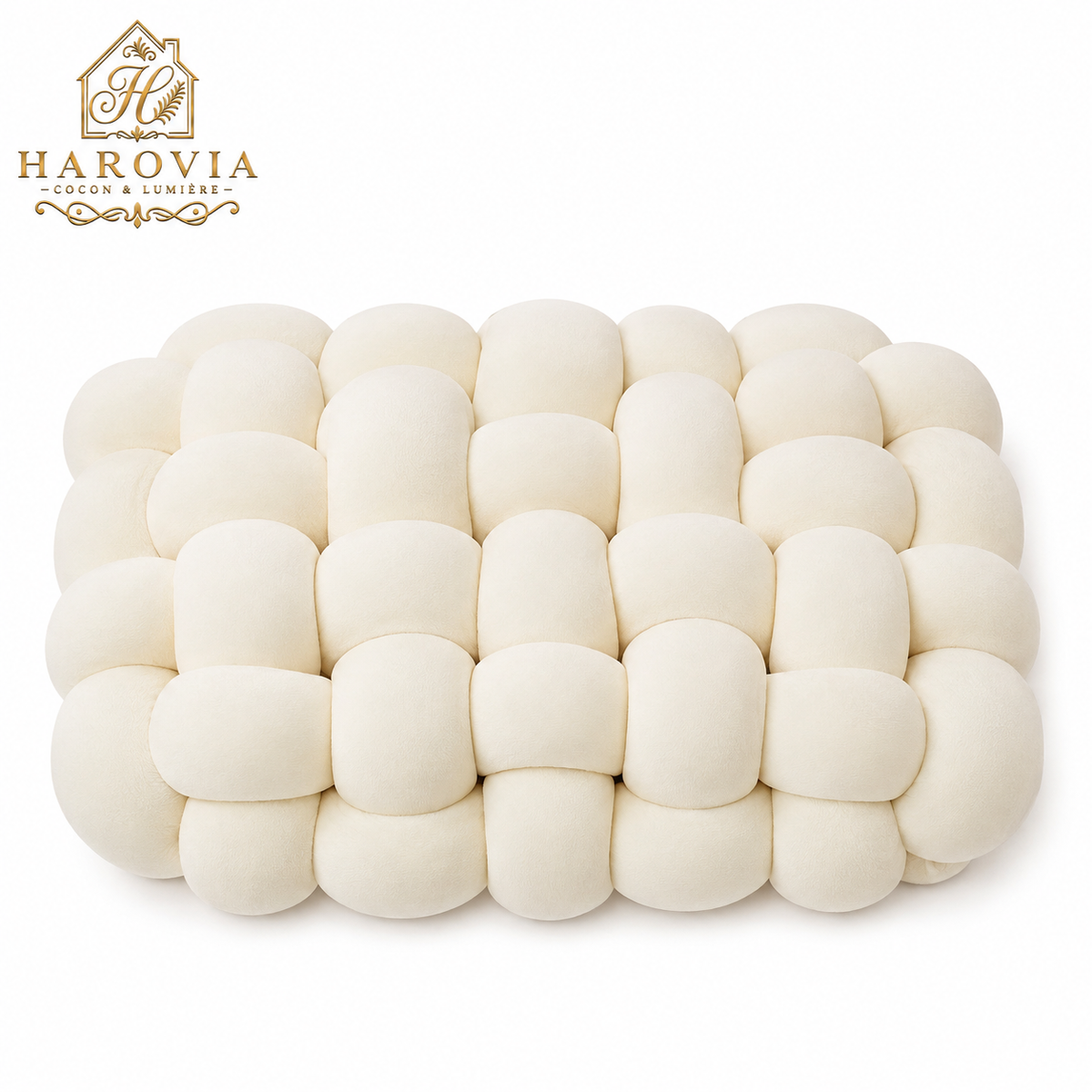 Coussin Tressé Moelleux