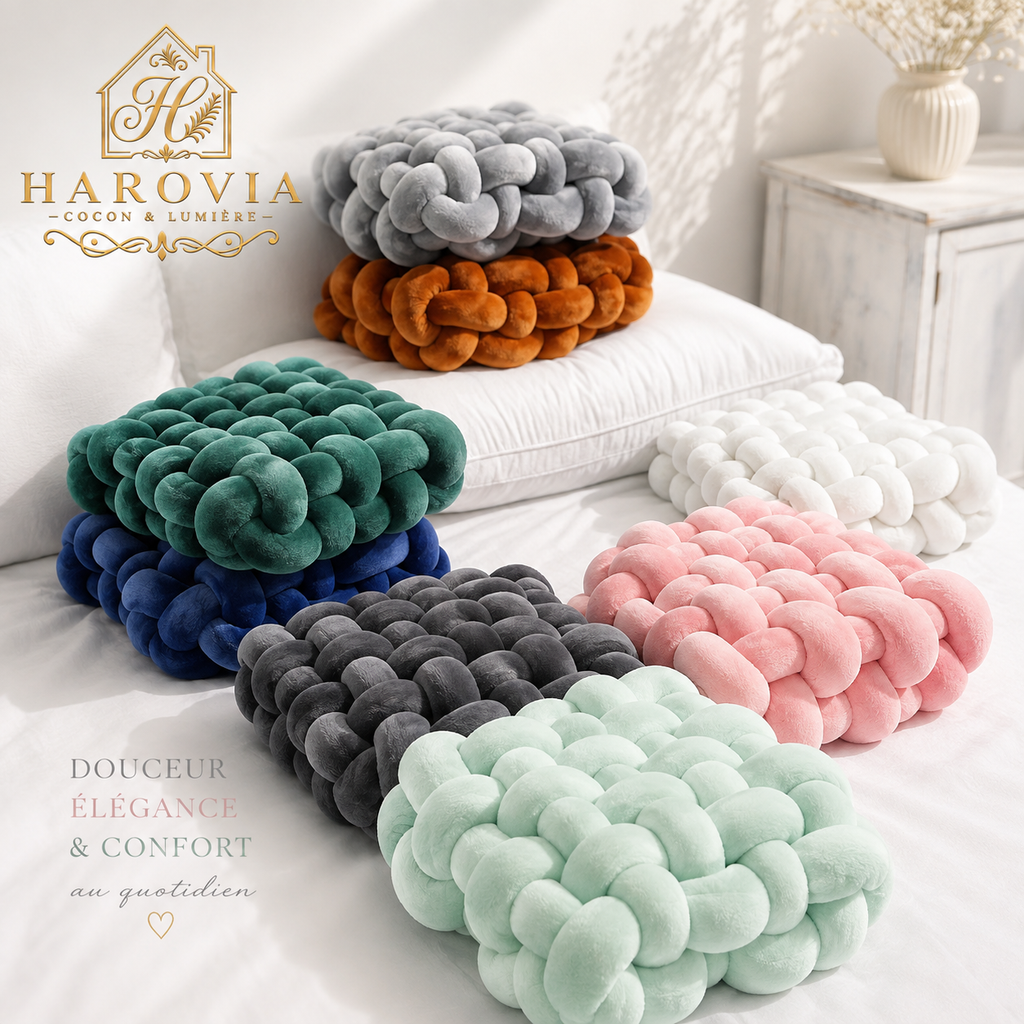 Coussin Tressé Moelleux